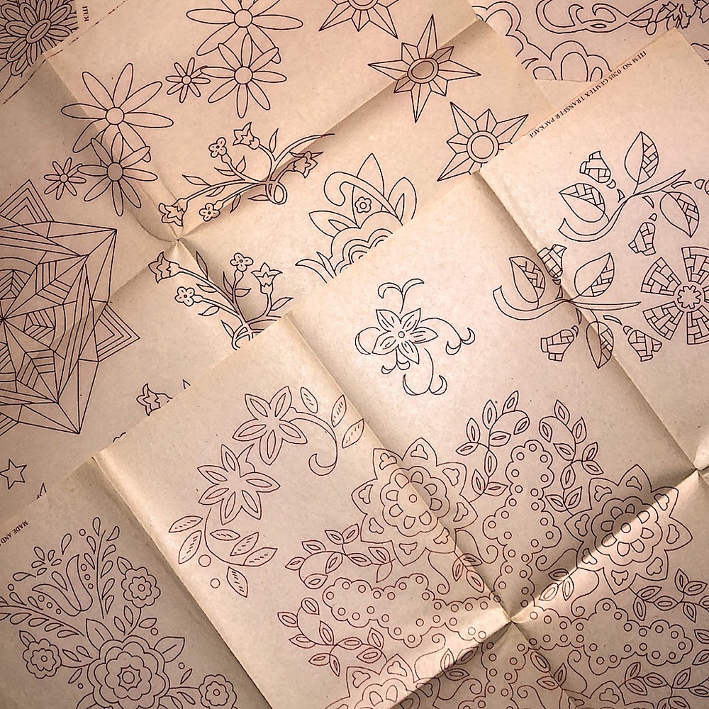 Vintage Gemtex Transfers - 5 Sheets, 60 Images